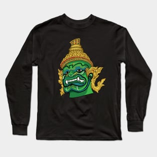 Thai Demon Green Long Sleeve T-Shirt